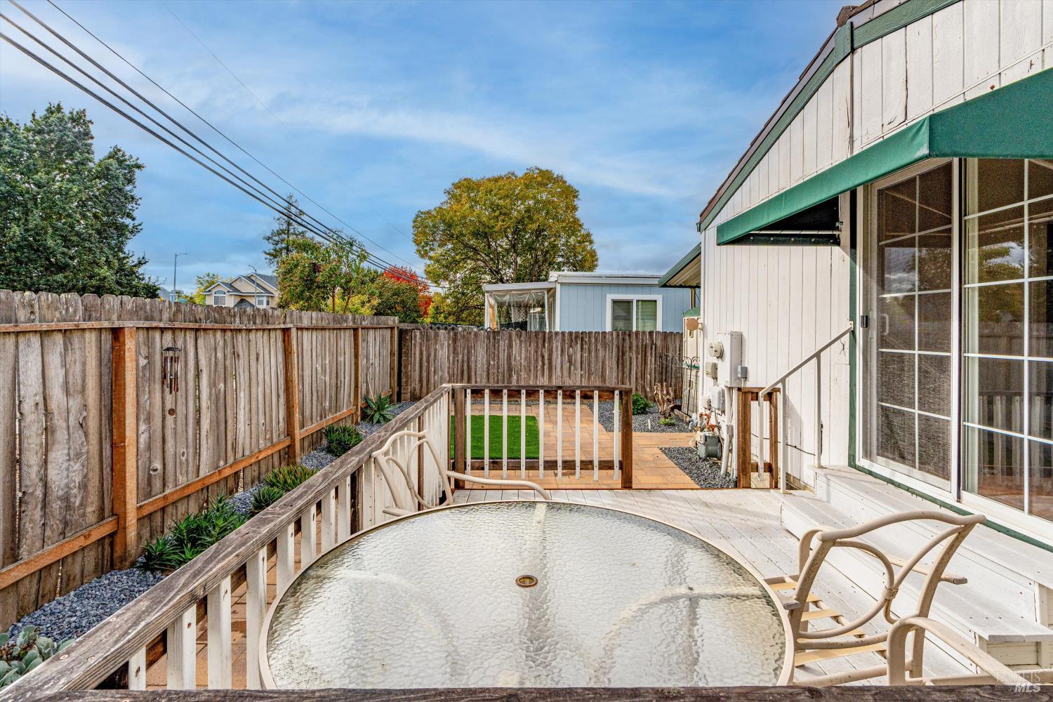 146 Westgate Circle Santa Rosa, CA 95401 - Photo 41 of 41 a view of a house with wooden floor and a small yard