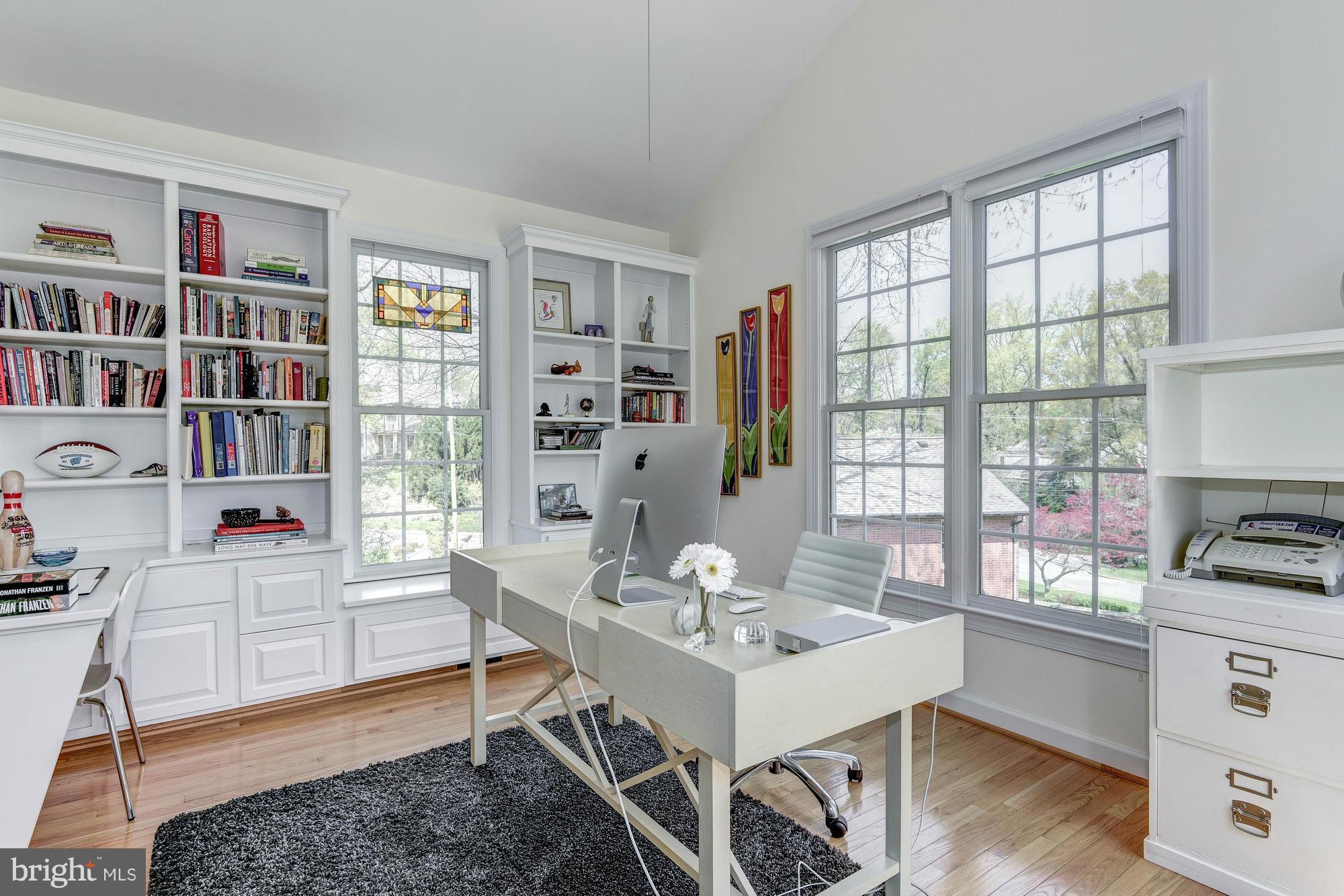 5405 Burling Road Bethesda, MD 20814 - Photo 4 of 30 Home Office w/ Plenty of LIght