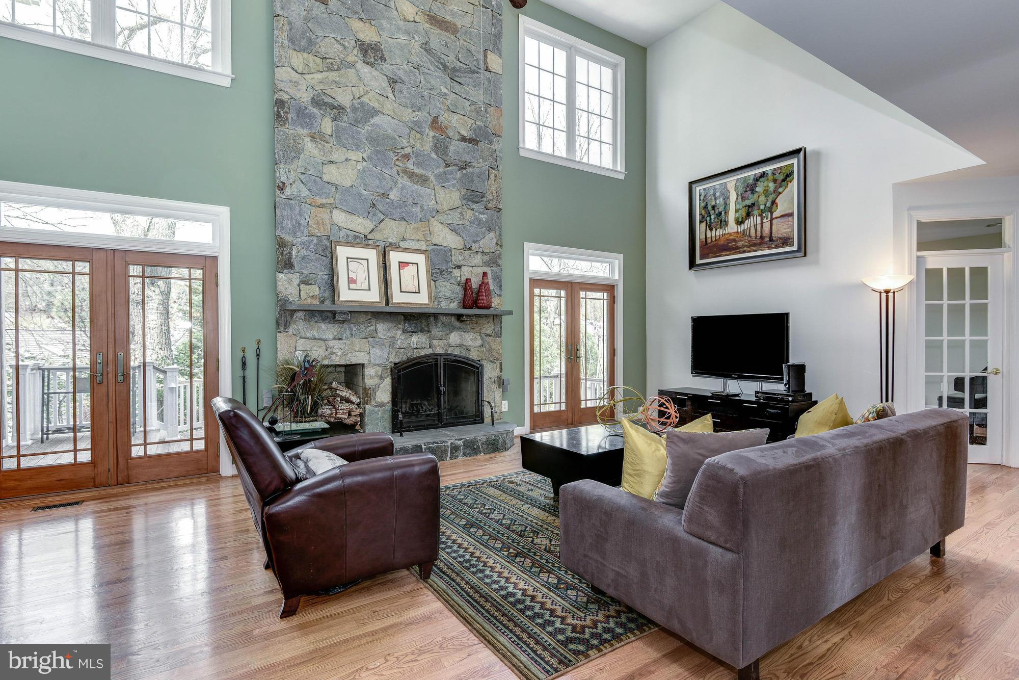 5405 Burling Road Bethesda, MD 20814 - Photo 8 of 30 Great Room W/ Soaring Ceilings