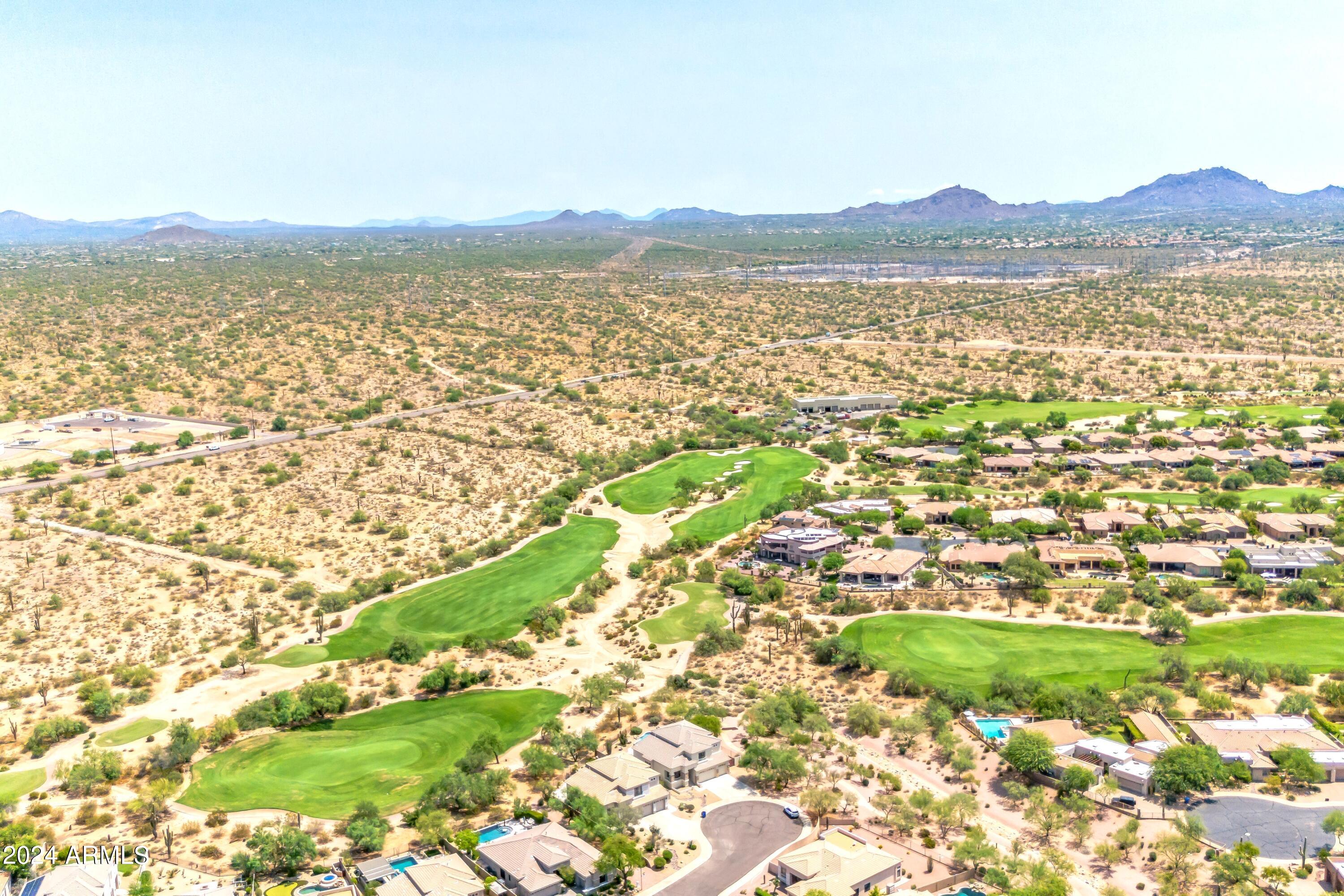 5258 East Hashknife Road Phoenix, AZ 85054 - Photo 32 of 44 HASHKNIFE AIREAL VIEW