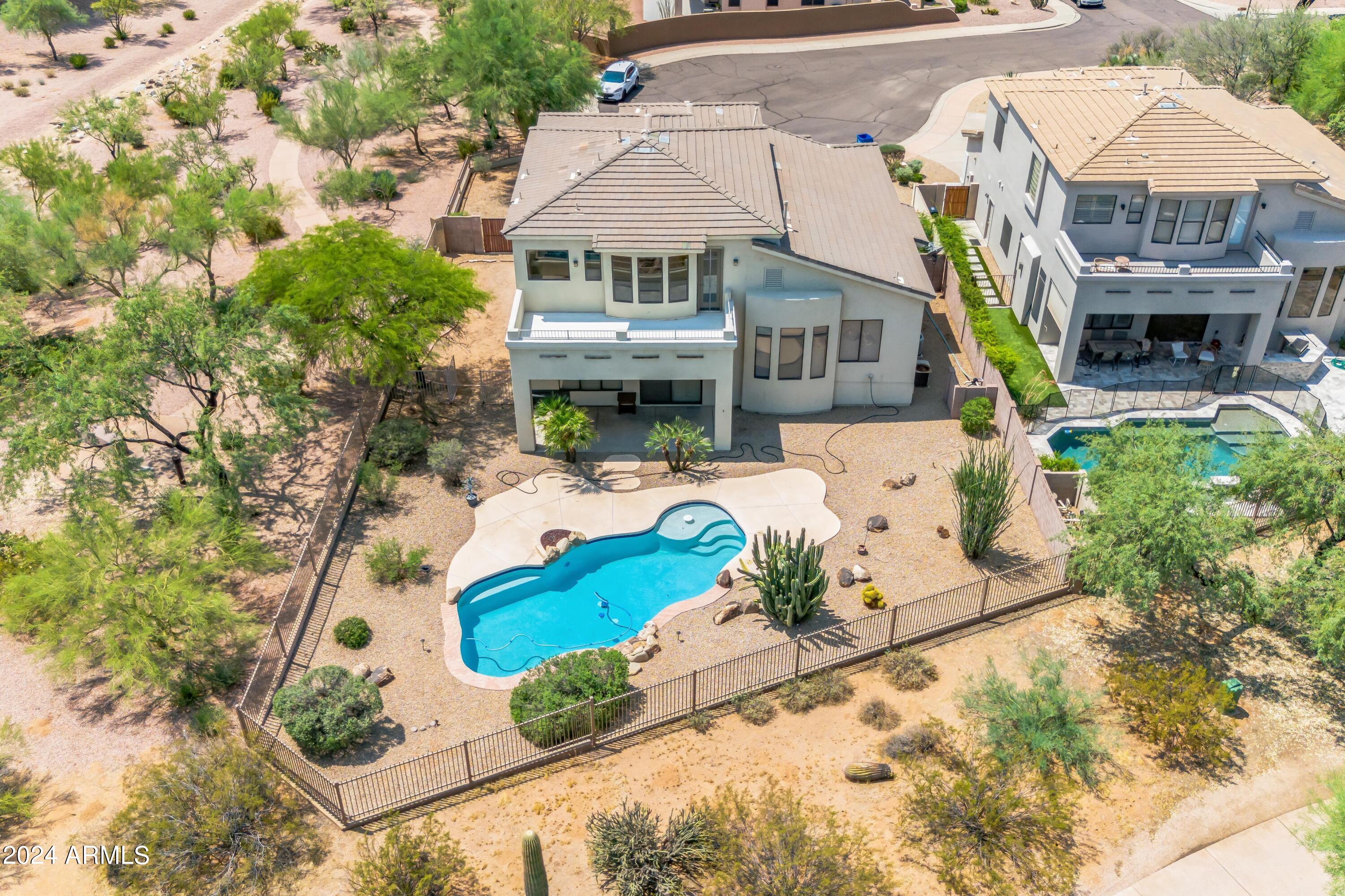 5258 East Hashknife Road Phoenix, AZ 85054 - Photo 44 of 44 HASHKNIFE REAR AIREAL