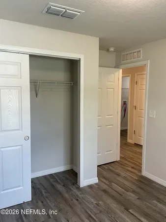 wooden floor in an empty room