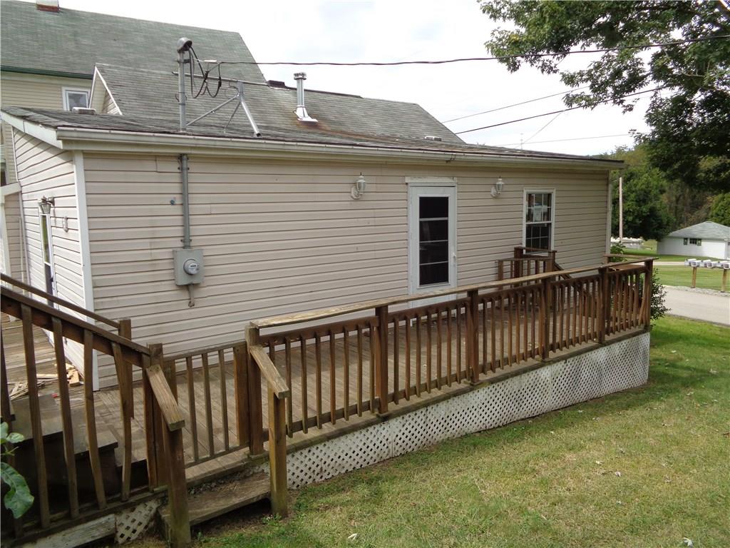 186 Trouttown Road Hunker, PA 15639 - Photo 4 of 8 Deck off the side of the home.