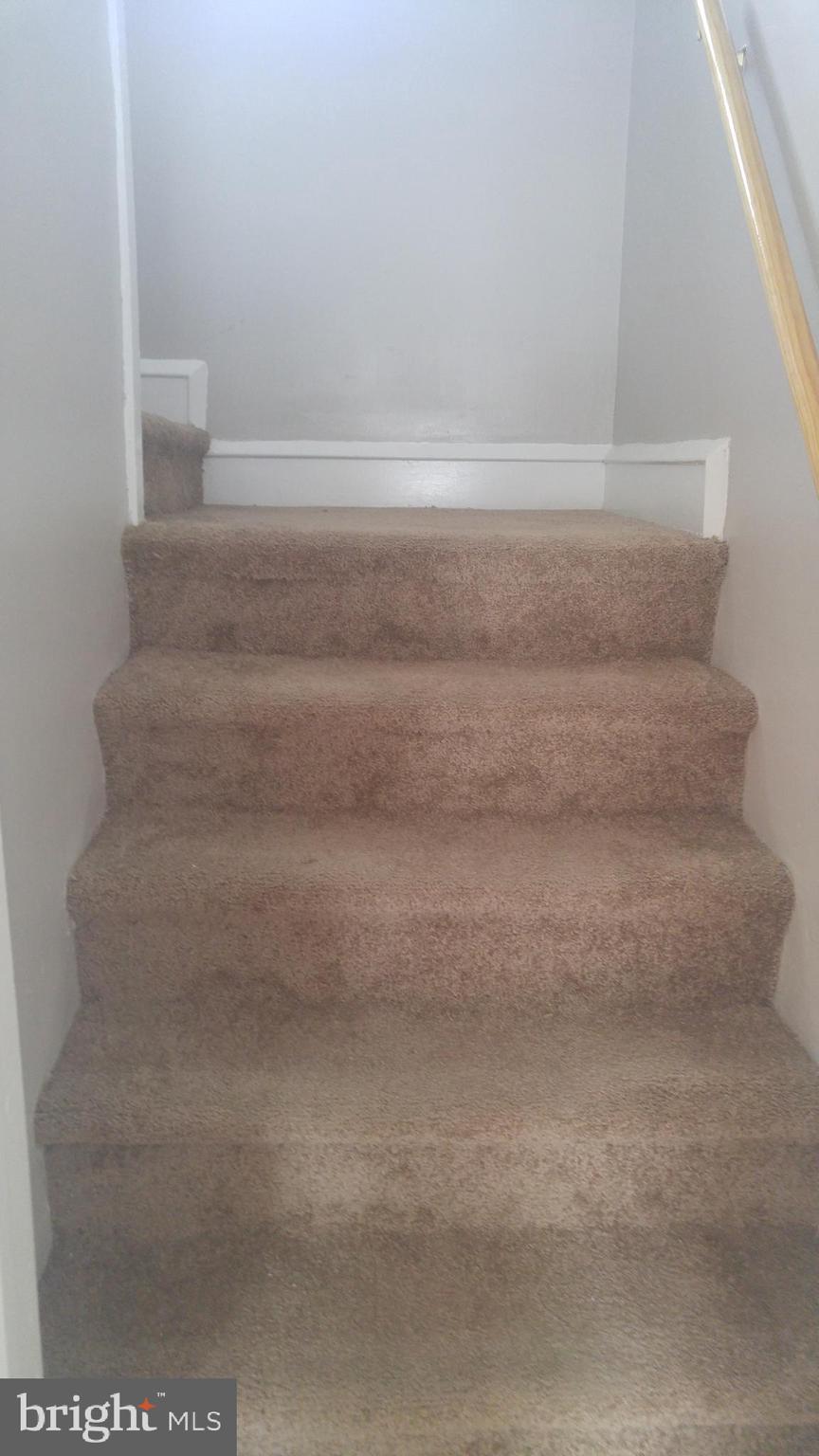 416 Netherwood Road Upper Darby, PA 19082 - Photo 14 of 19 Stairs to 4th bedroom on 3rd level