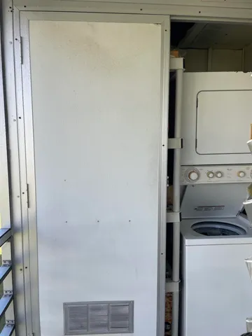 a view of a lake with a big yard