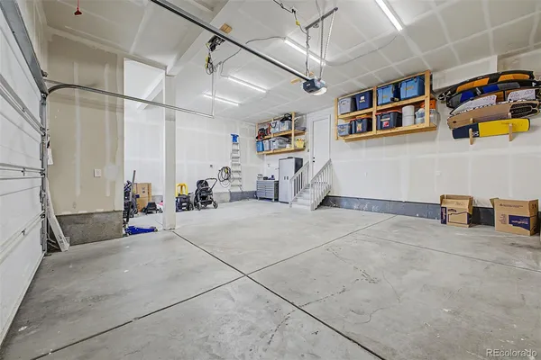 a view of storage and utility room