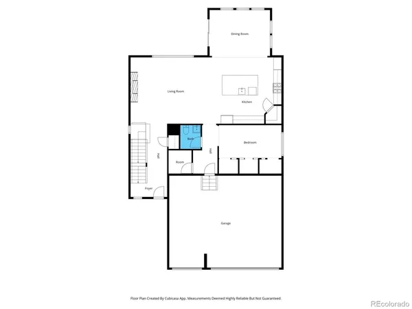 a picture of a room with a floor plan