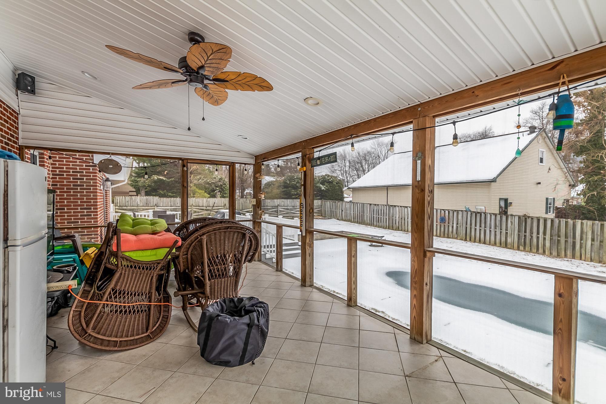 13012 Oliverwood Road Baltimore, MD 21220 - Photo 41 of 43 Screened Porch