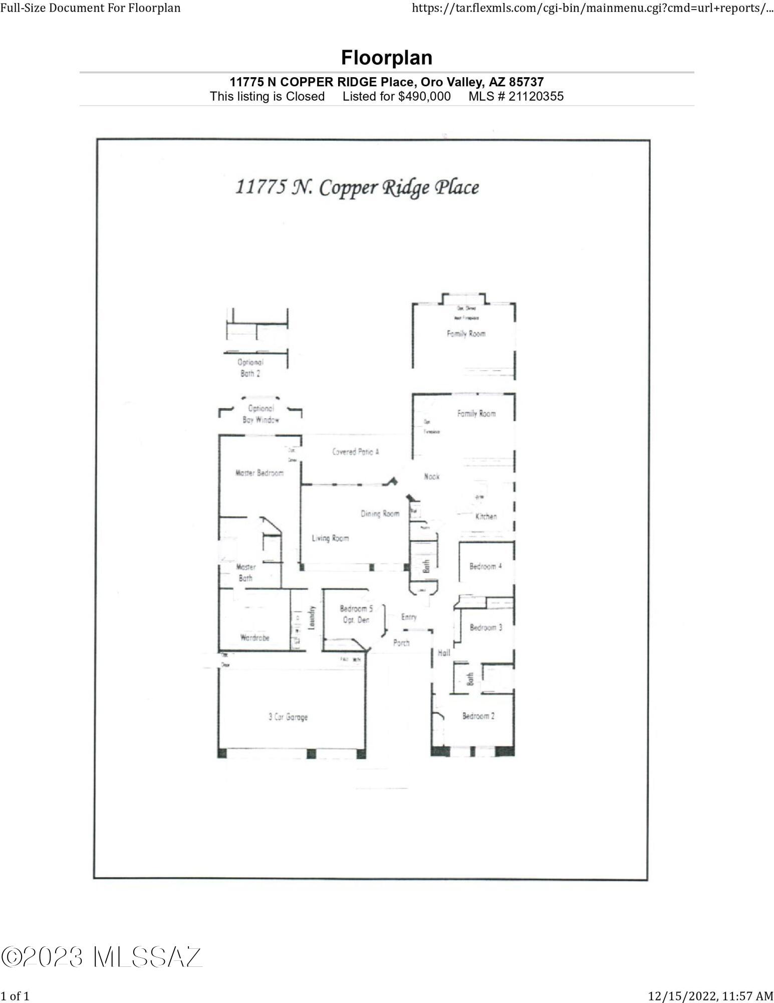 11775 North Copper Ridge Place Tucson, AZ 85737 - Photo 35 of 35