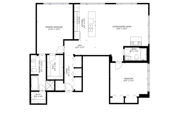 $750,000 | 1118 West Fulton Market, Unit 403, Chicago, IL 60607