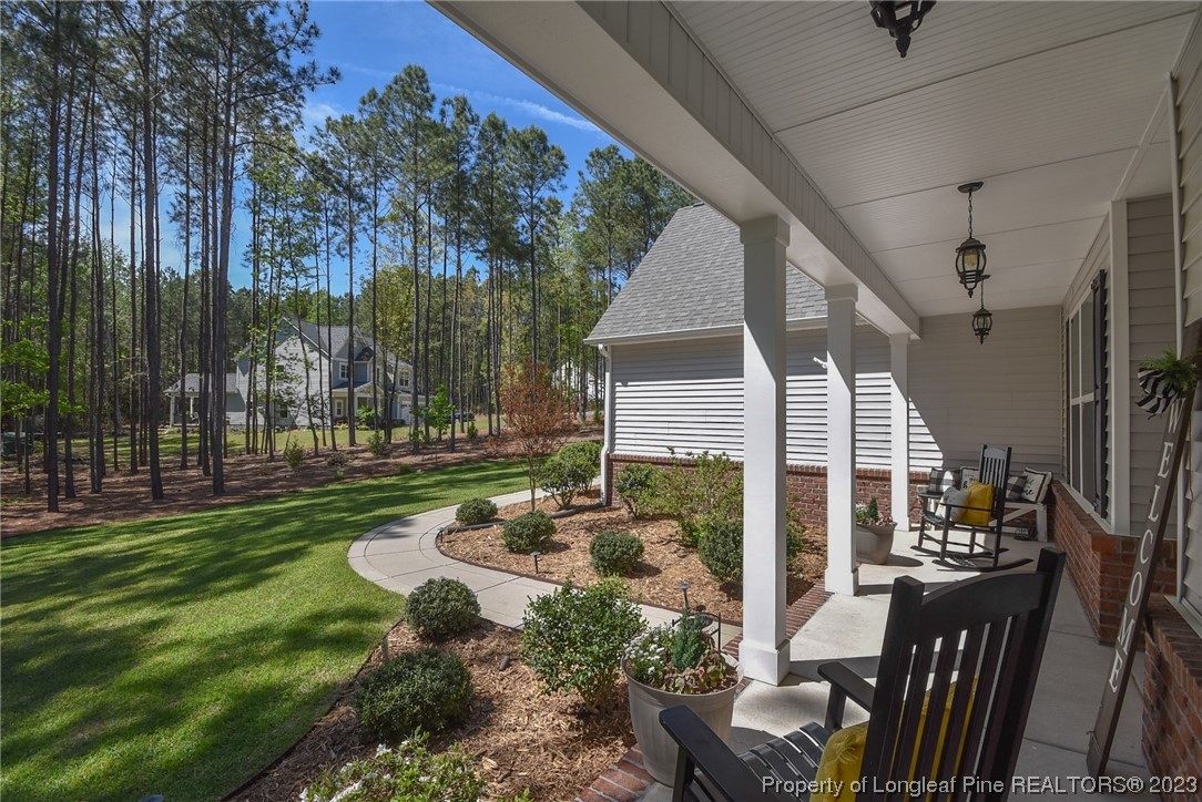 515 Bristling Pine Road Carthage, NC 28327 - Photo 6 of 40 a view of yard with patio