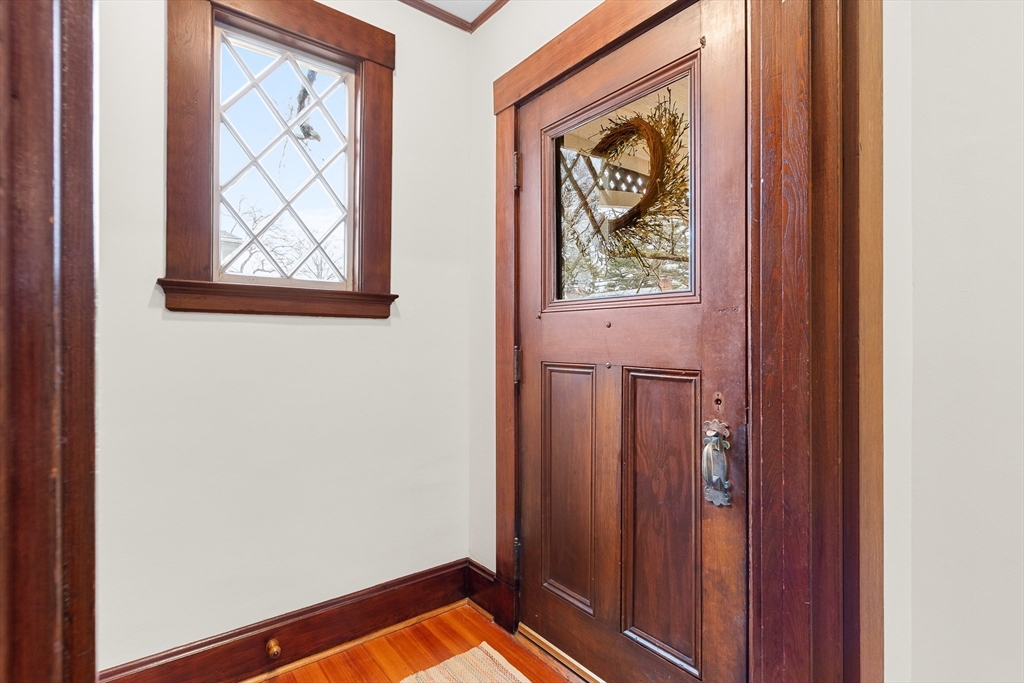 25 Bradford Street Needham, MA 02492 - Photo 6 of 38 a view of front door