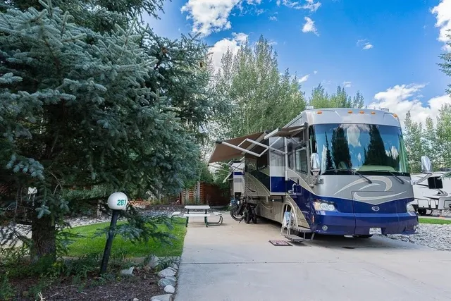 a car parked in front of a house