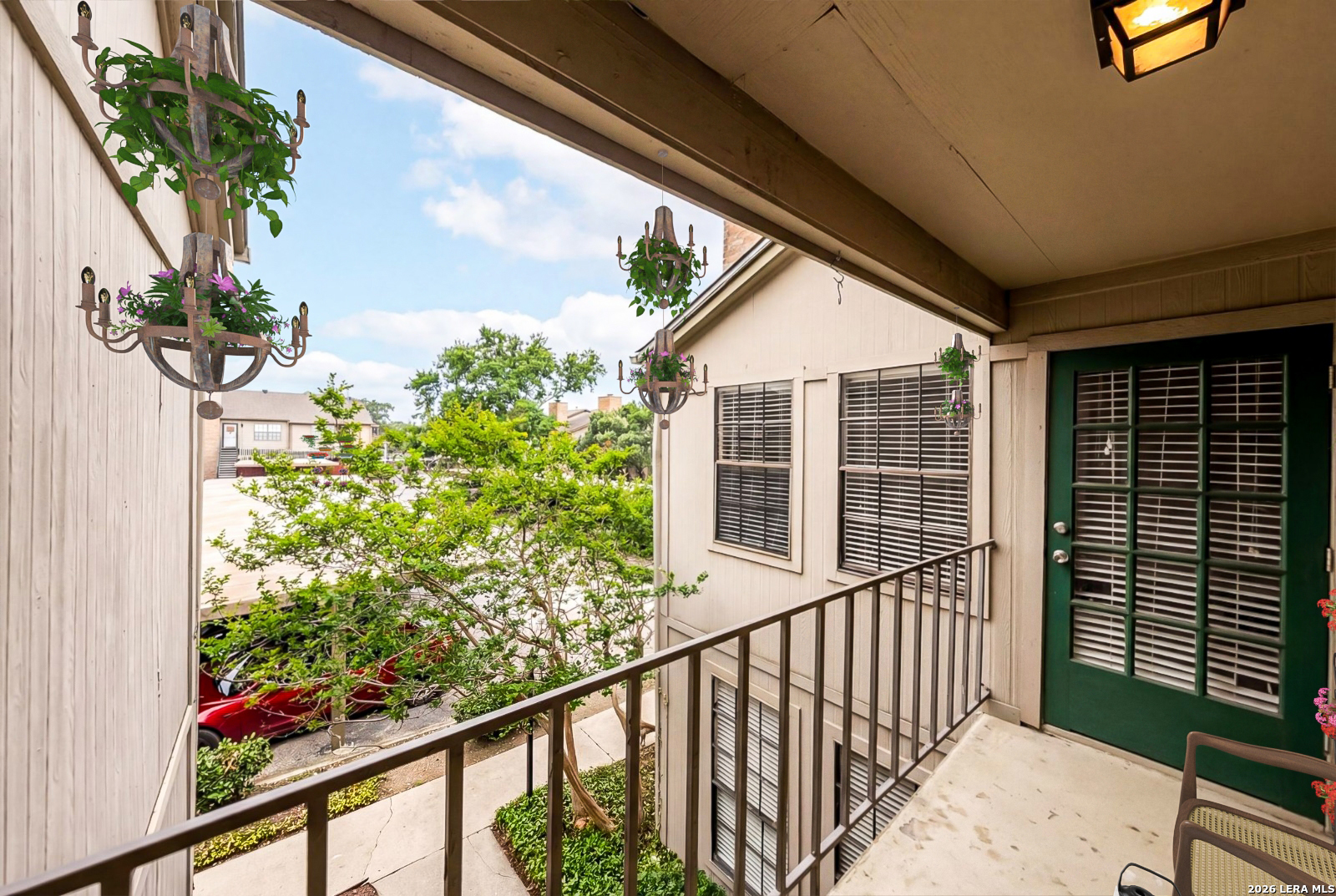 7711 Callaghan Road, Unit 805 San Antonio, TX 78229 - Photo 13 of 33 a view of a porch
