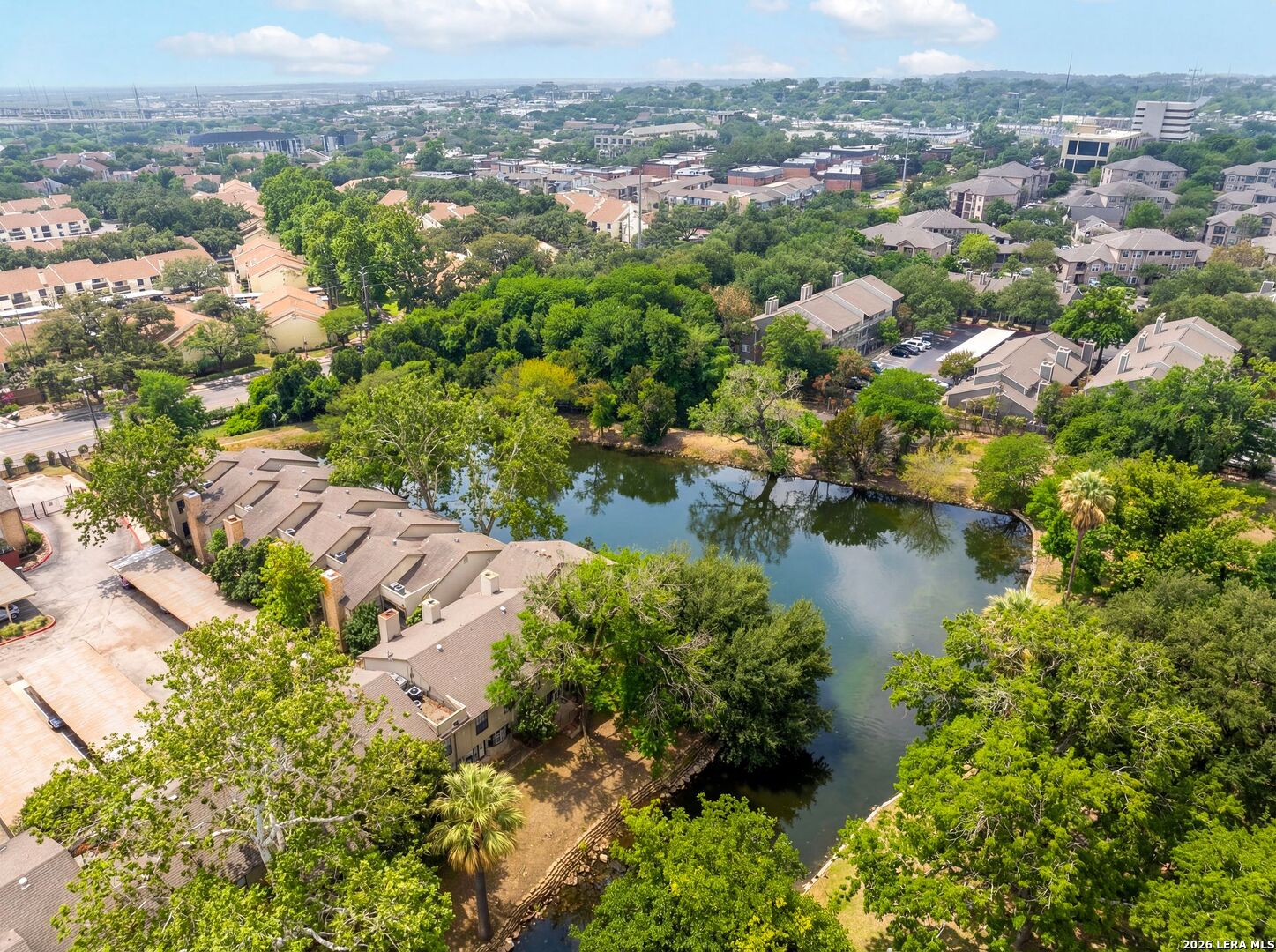 7711 Callaghan Road, Unit 805 San Antonio, TX 78229 - Photo 31 of 33 an aerial view of multiple house
