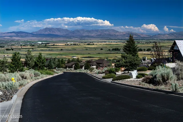a view of a city with a lake view