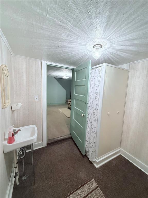 9 Kennedy Street Republic, PA 15475 - Photo 11 of 24 a bathroom with a shower and a sink