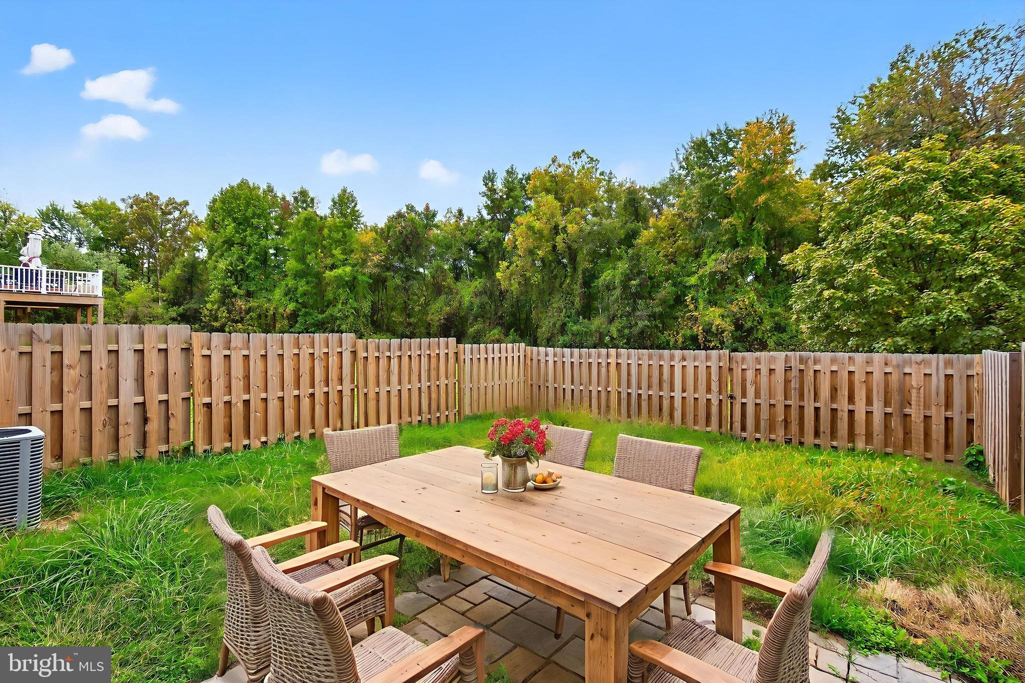 266 Brock Bridge Road Laurel, MD 20724 - Photo 18 of 21 Fenced Yard with Patio