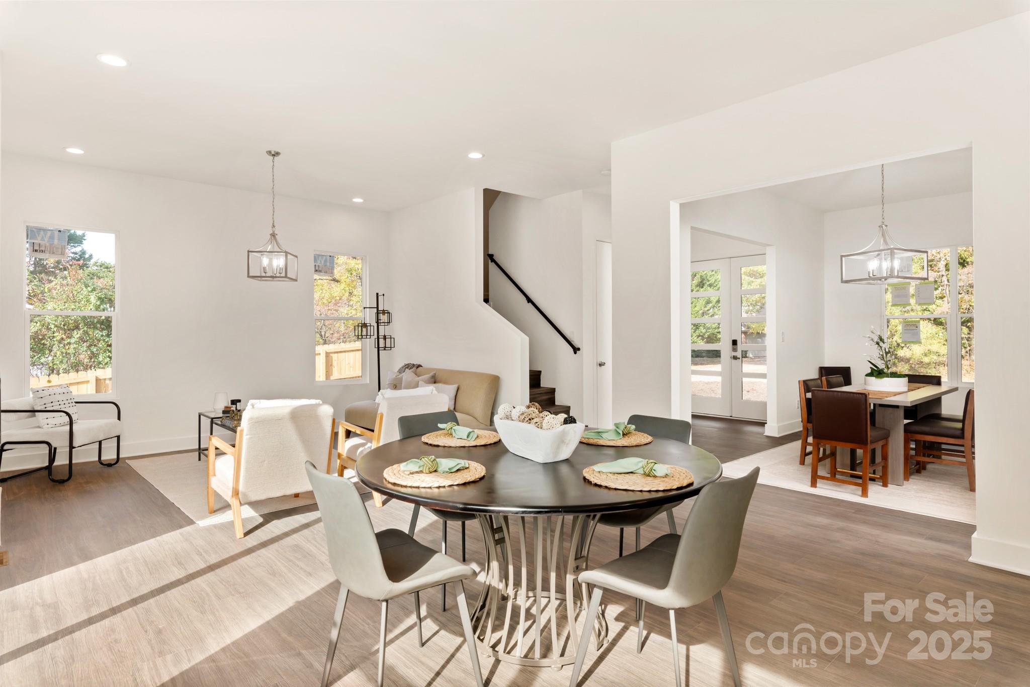 9000 Boyd Drive Matthews, NC 28105 - Photo 7 of 30 a view of a dining room with furniture window and outside view