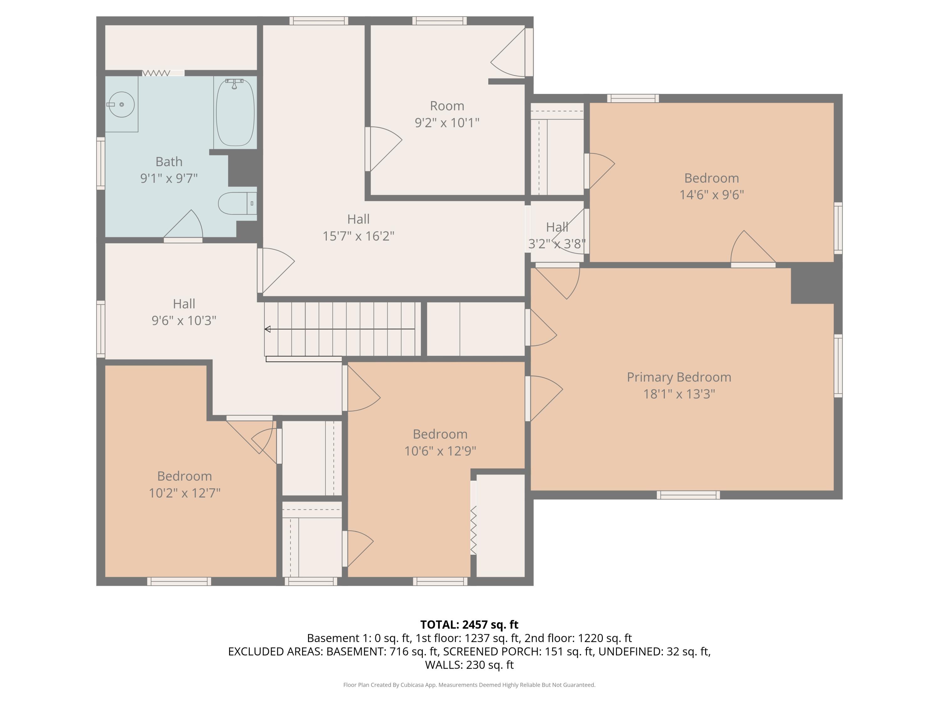 10137 Boyce Road Chelsea, MI 48118 - Photo 54 of 56 UpperLevel - 10137 Boyce Rd (2D Floor Pl