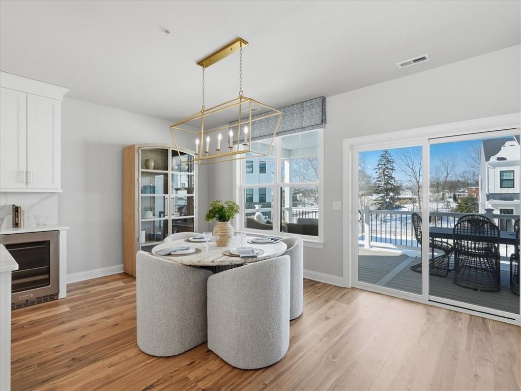 Large, Bright Dining Area