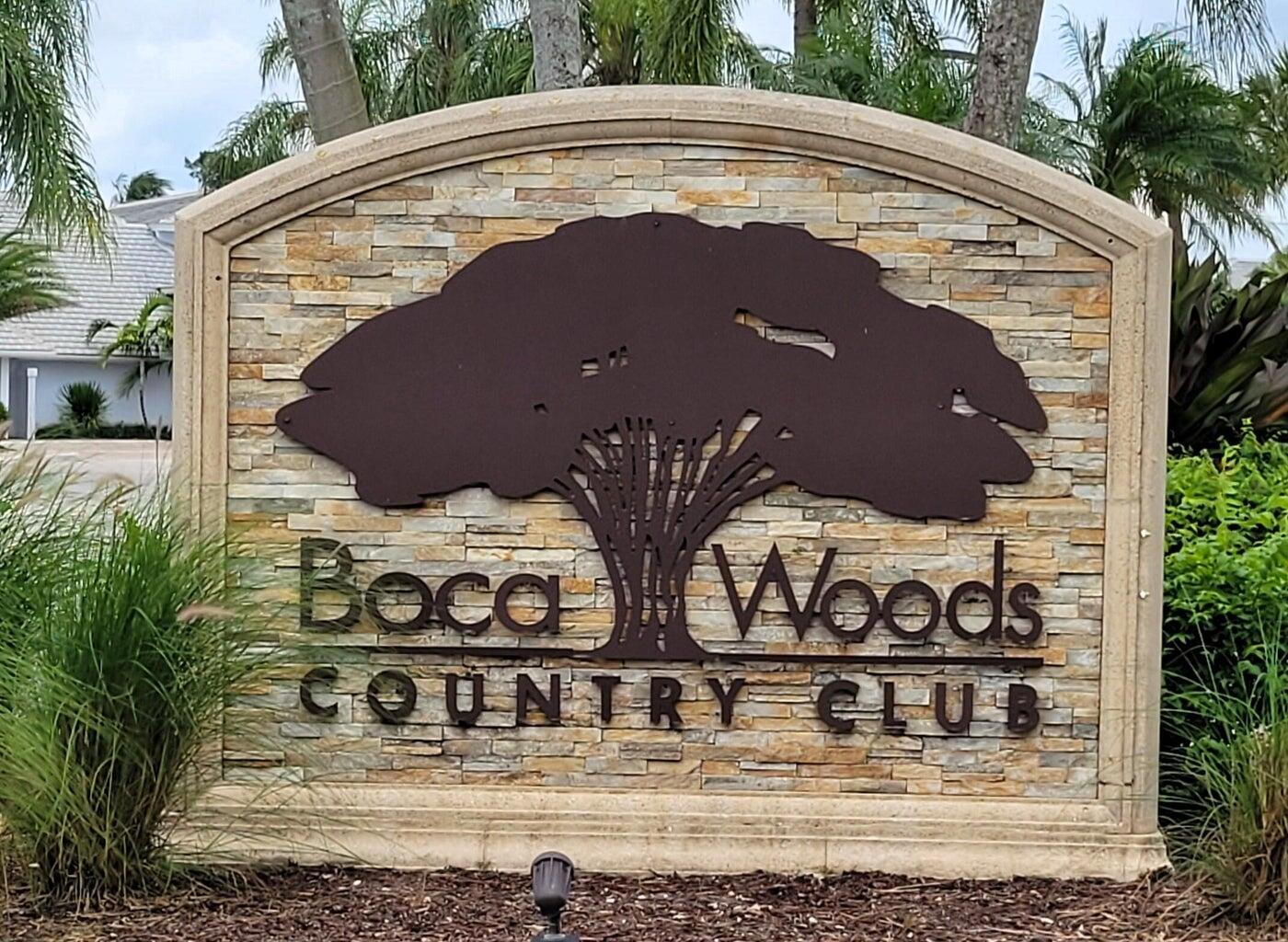 11152 Highland Circle Boca Raton, FL 33428 - Photo 34 of 37 Boca Woods Sighn
