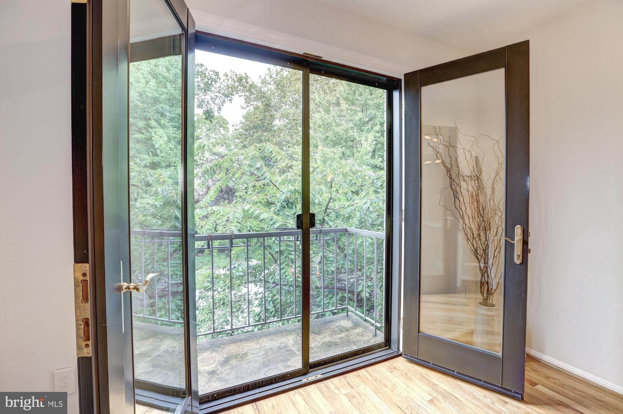 1325 13th Street Northwest, Unit 29 Washington, DC 20005 - Photo 16 of 48 Juliette balcony overlooking quiet 12th Street