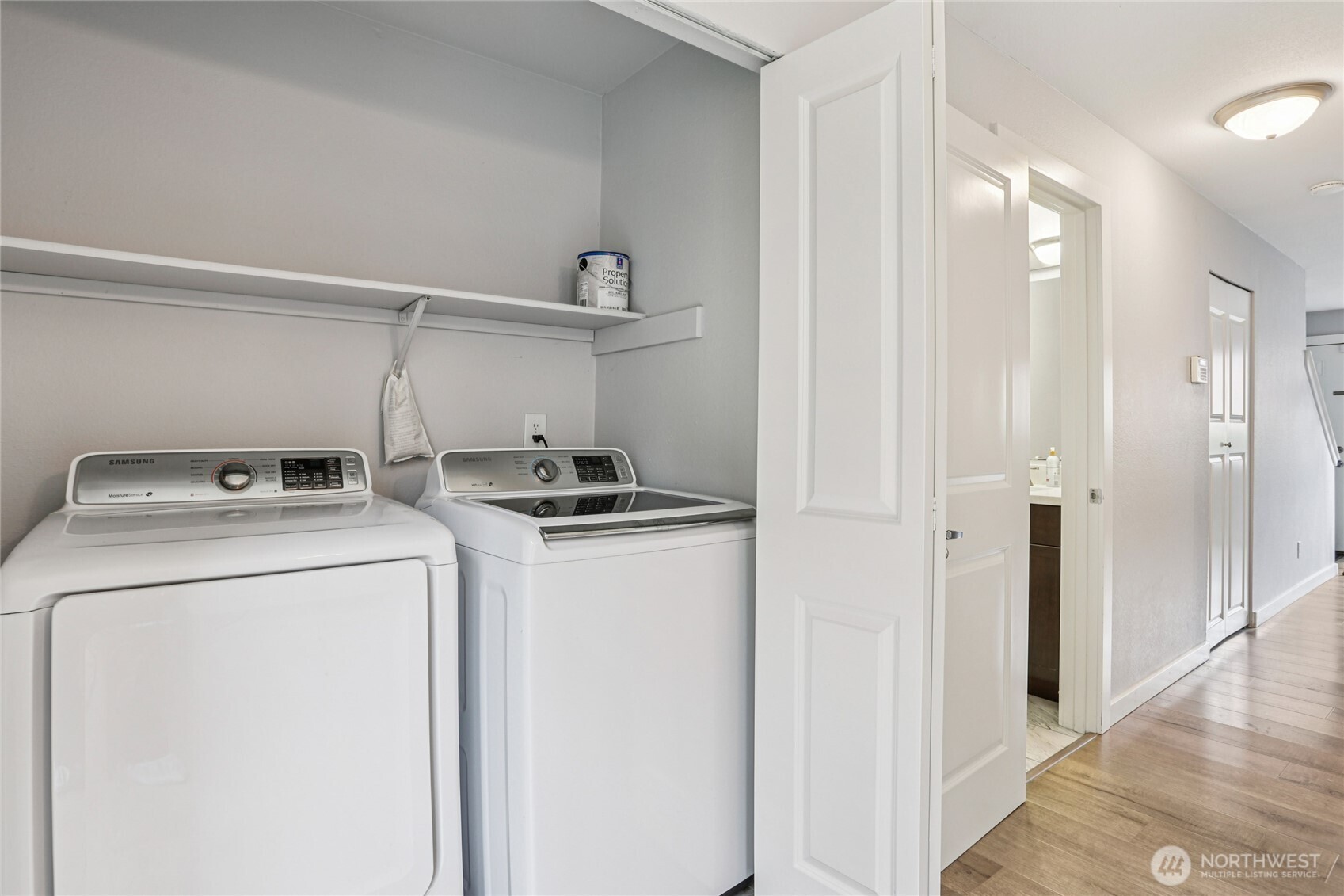 412 Center Road, Unit A1 Everett, WA 98204 - Photo 19 of 23 a utility room with dryer and washer
