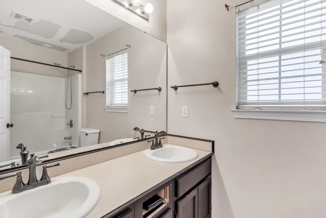 a view of a rack on the wall