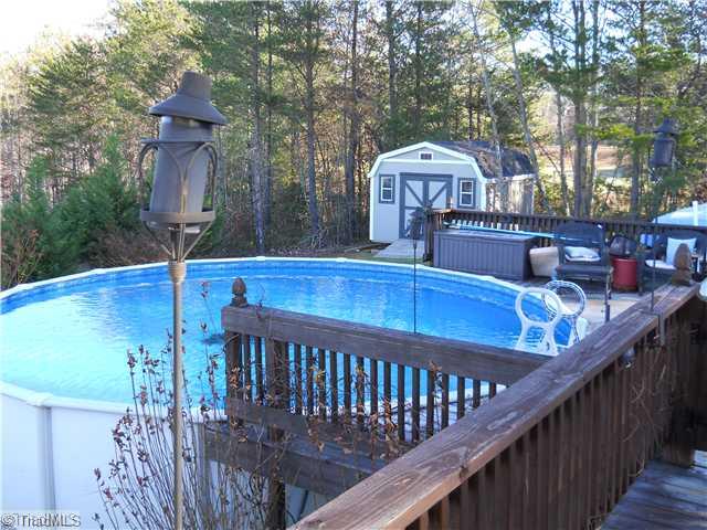 254 North Bridgewater Road Mount Airy, NC 27030 - Photo 12 of 16 Swimming Pool/Hot Tub/Sauna. Great 24 above ground pool with great mountain views.