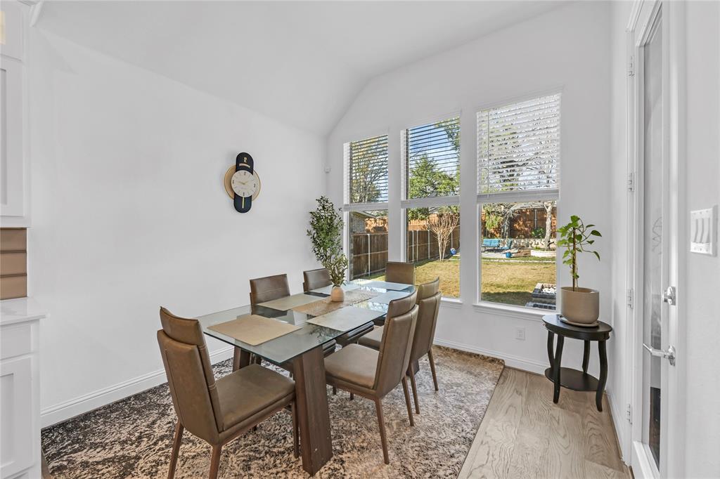 2218 Christopher Lane Euless, TX 76040 - Photo 11 of 28 a view of a dining room with furniture window and outside view