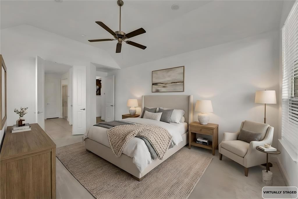 2218 Christopher Lane Euless, TX 76040 - Photo 12 of 28 a spacious bedroom with a bed and furniture