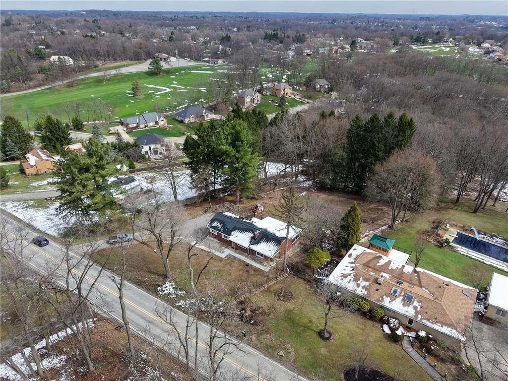 2158 Reis Run Road Pittsburgh, PA 15237 - Photo 7 of 50 an aerial view of a house with a yard