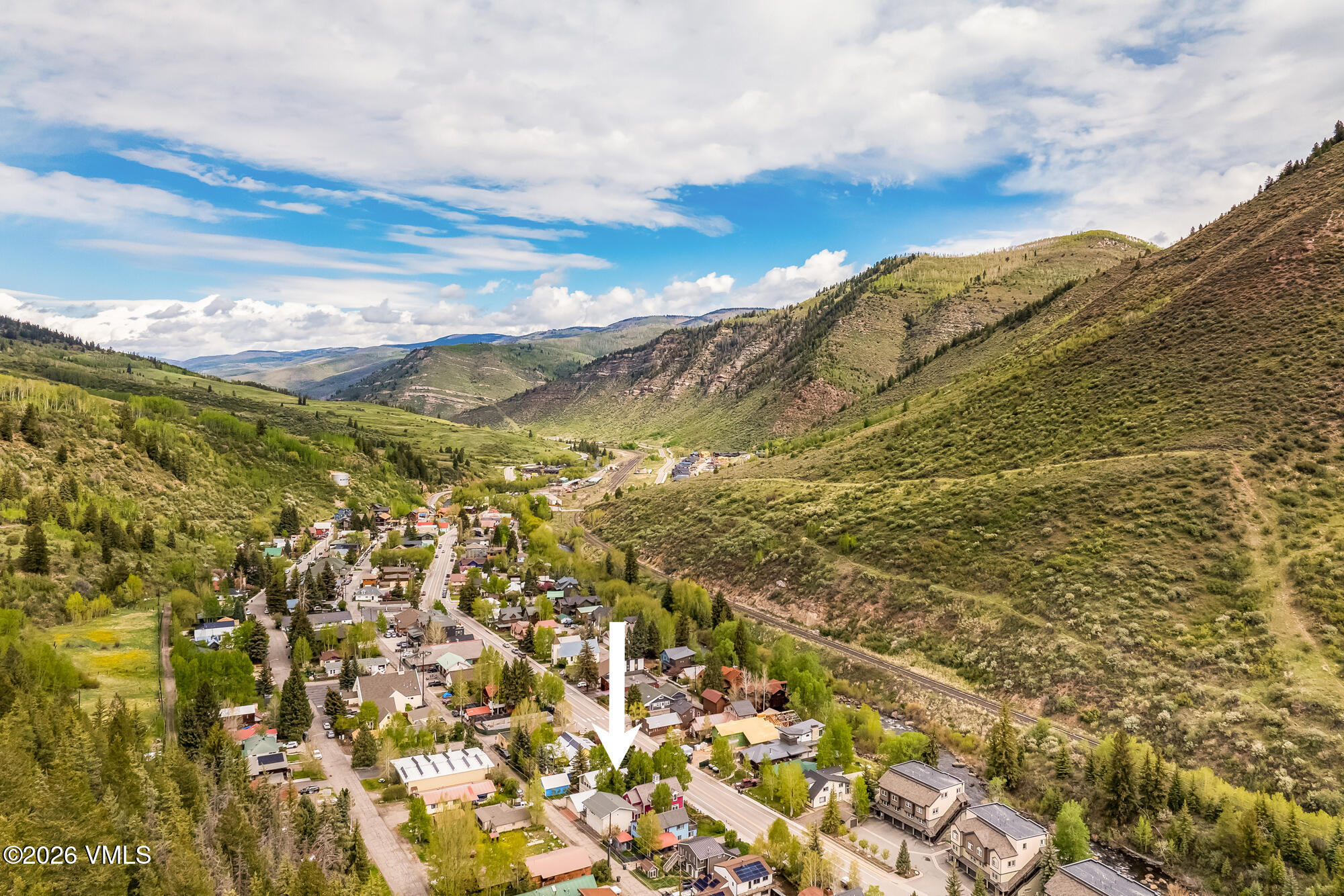 541 Main Street Minturn, CO 81645 - Photo 40 of 40 aerial 8 arrow