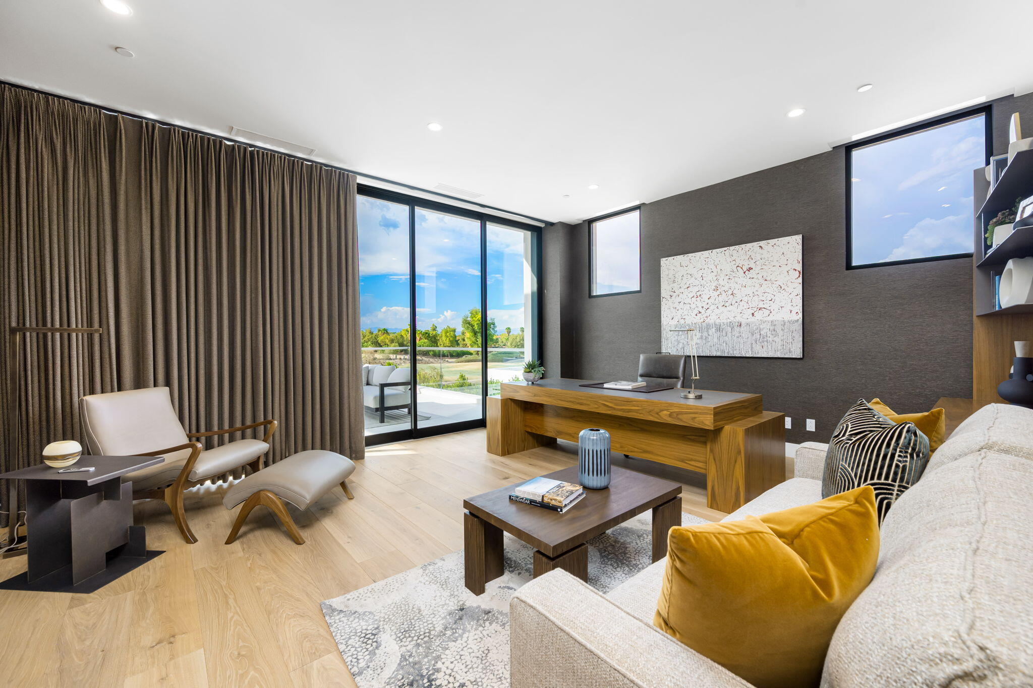 53675 Pike Place La Quinta, CA 92253 - Photo 8 of 12 a living room with furniture and a large window