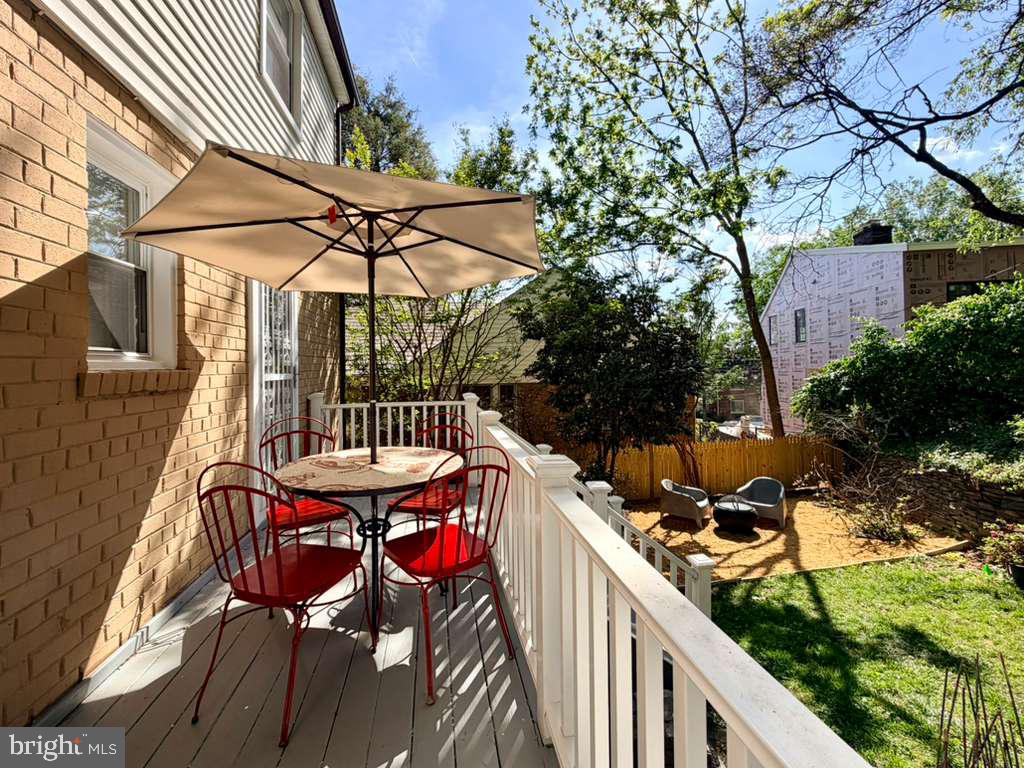 5015 Fulton Street Northwest Washington, DC 20016 - Photo 22 of 32 Deck