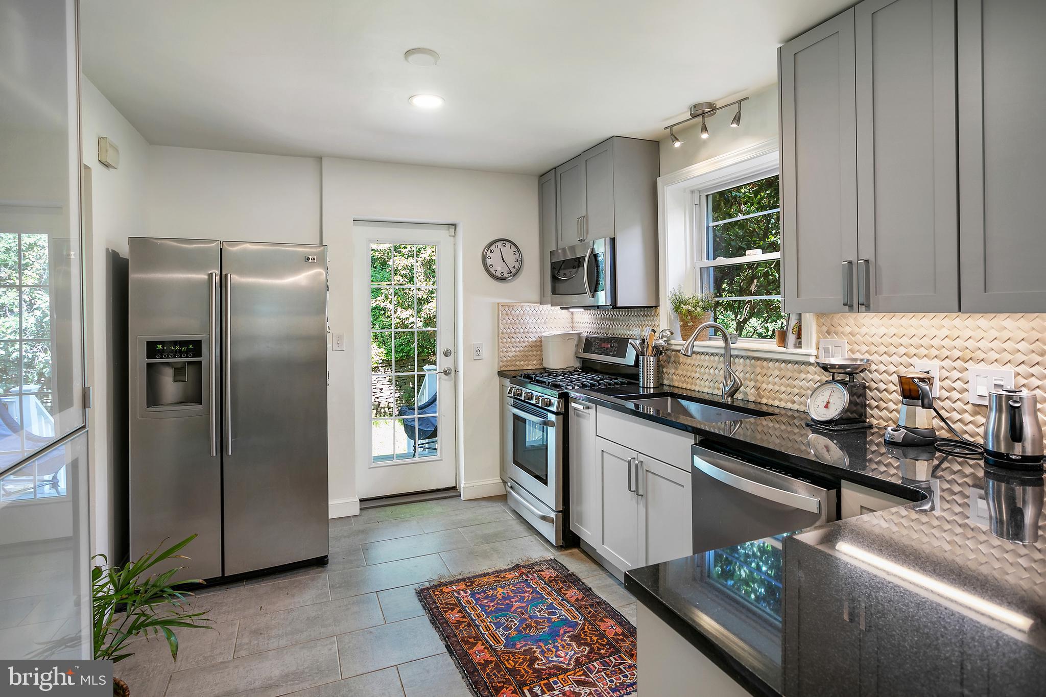 5015 Fulton Street Northwest Washington, DC 20016 - Photo 4 of 49 Kitchen - stainless steel appliances