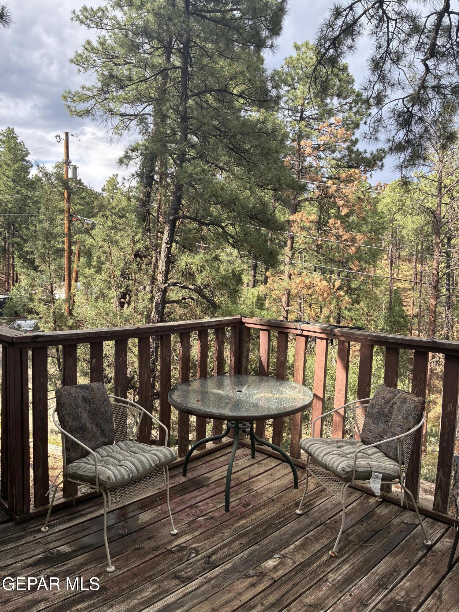 217 Juniper Road Ruidoso, NM 88345 - Photo 15 of 17 deck
