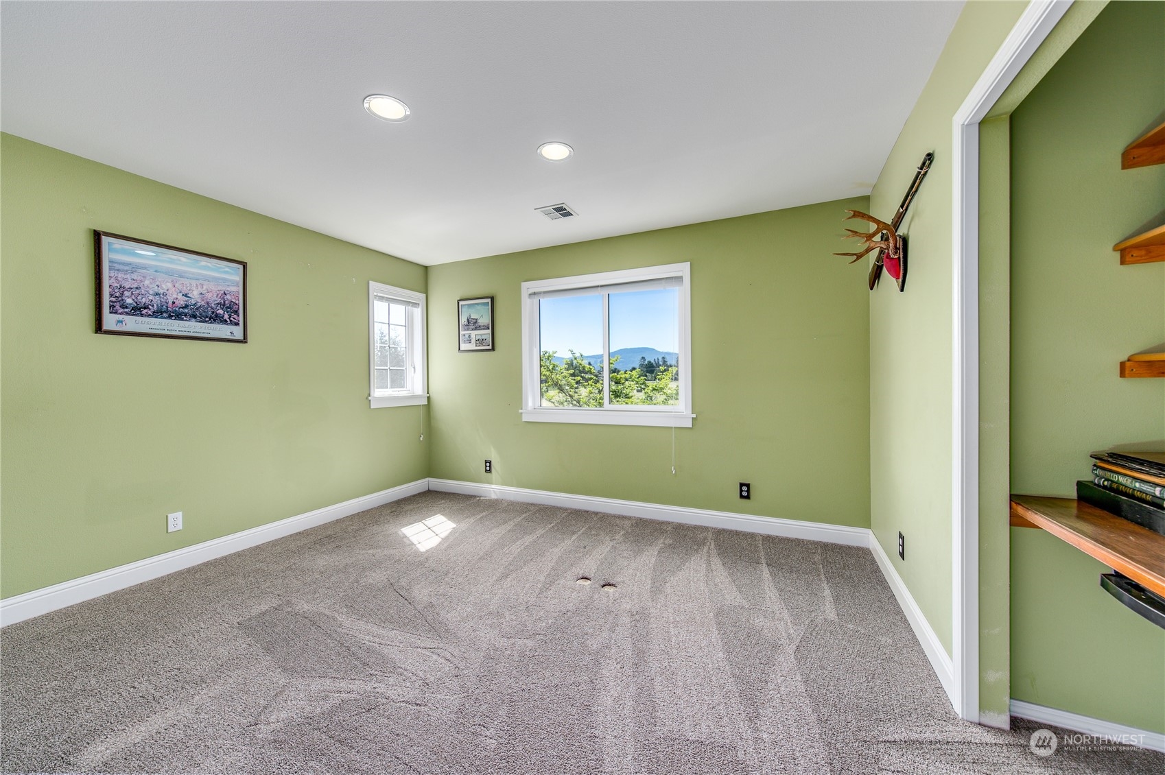 174 Lot 9&10 Knutsen Farm Road Sequim, WA 98382 - Photo 30 of 40 a view of an empty room with a window