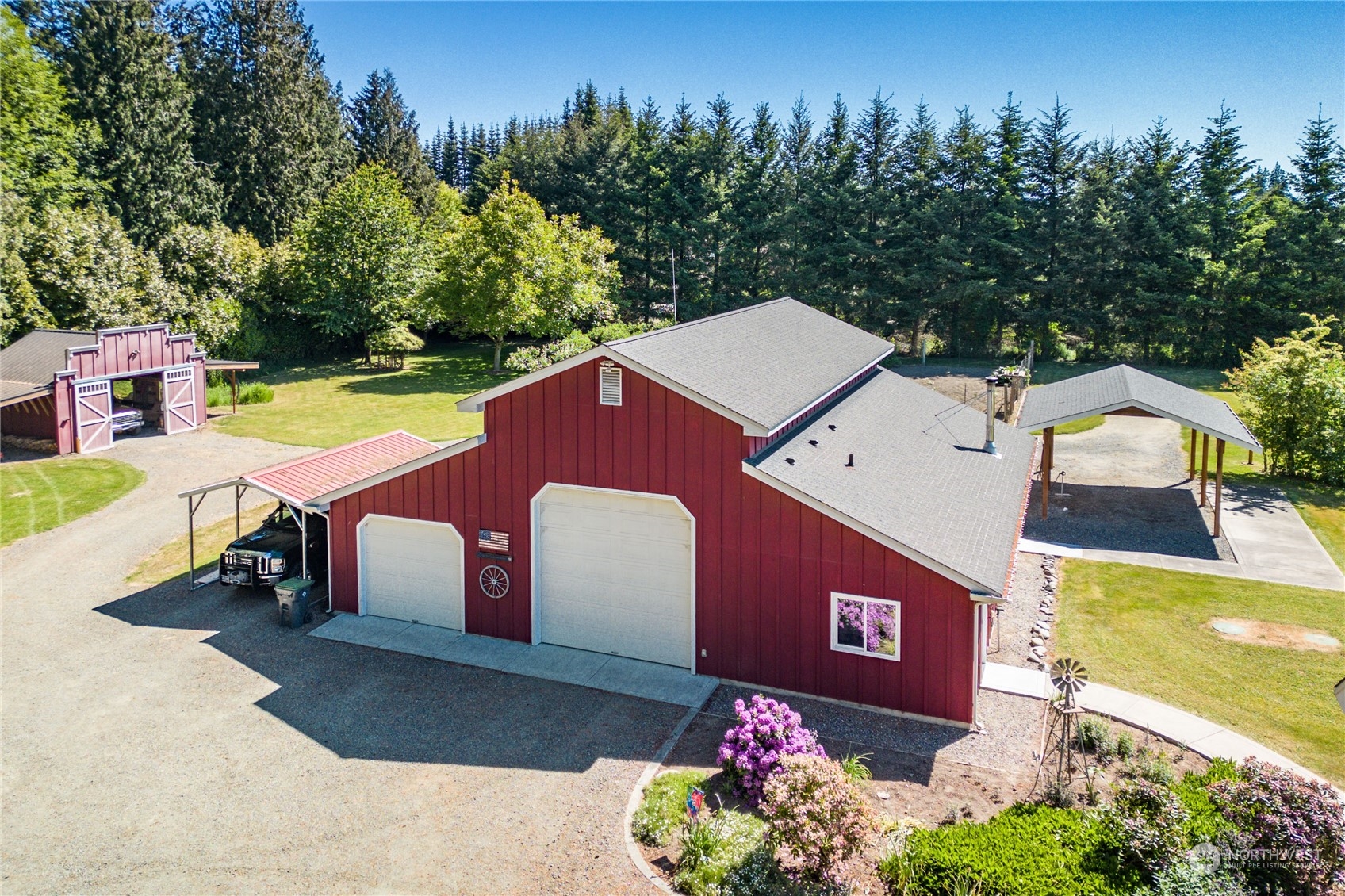 174 Lot 9&10 Knutsen Farm Road Sequim, WA 98382 - Photo 35 of 40 a view of swimming pool with a patio