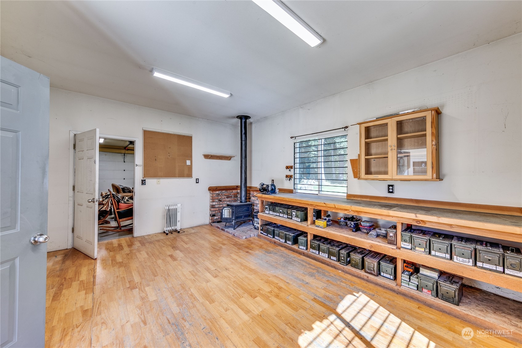 174 Lot 9&10 Knutsen Farm Road Sequim, WA 98382 - Photo 40 of 40 a bed room with a bed and a large window