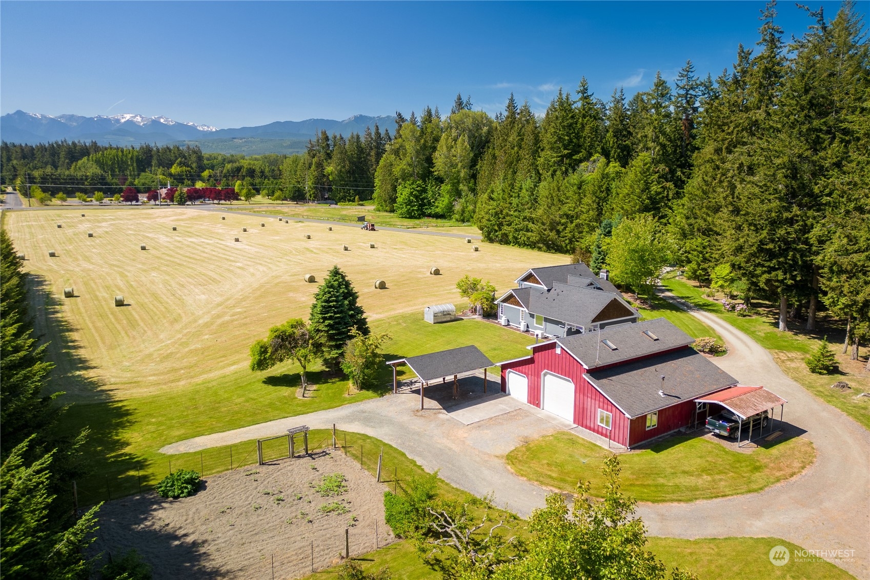 174 Lot 9&10 Knutsen Farm Road Sequim, WA 98382 - Photo 4 of 40 a view of lake view and mountain view