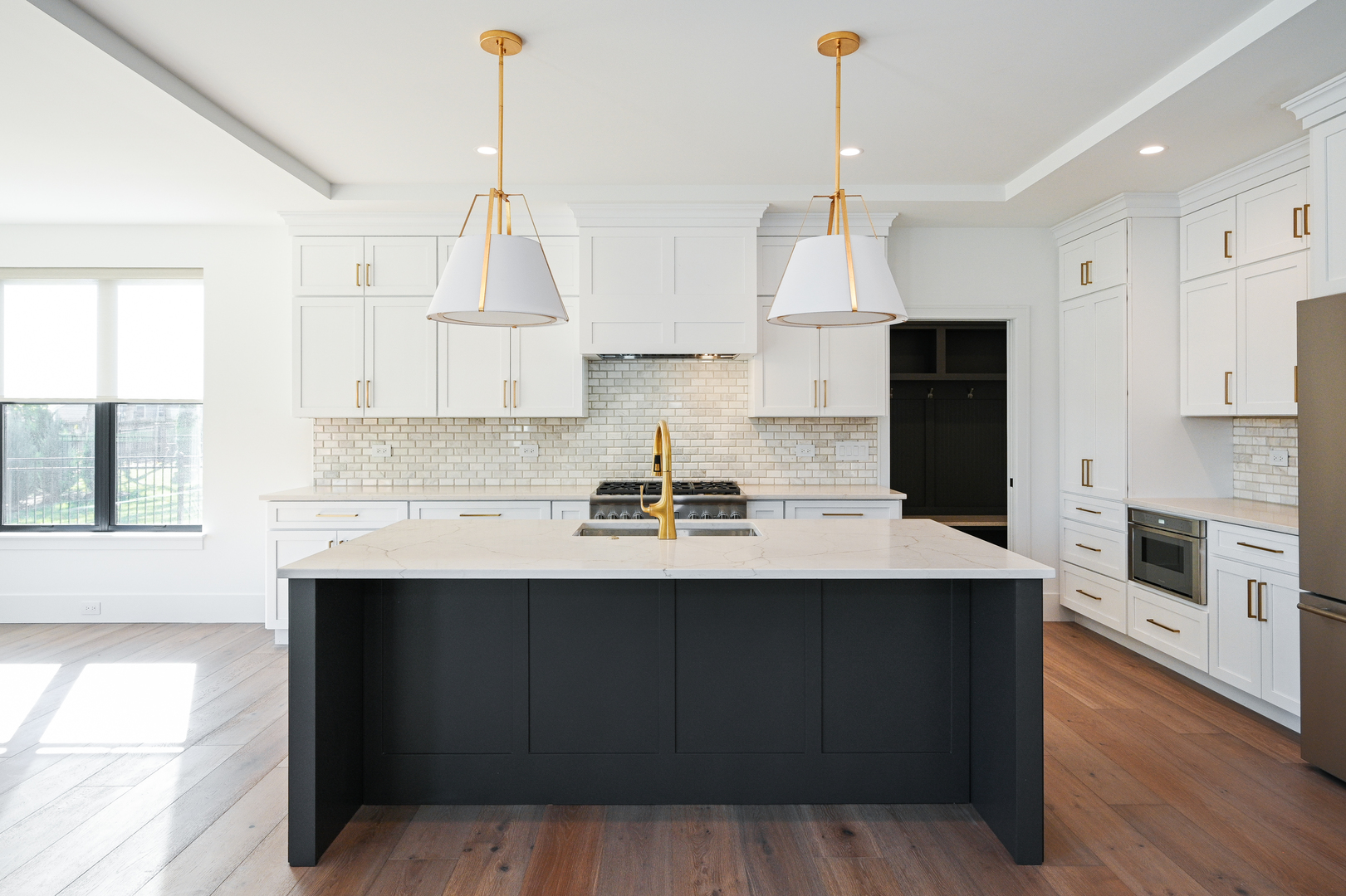 62 Miller Road Lake Zurich, IL 60047 - Photo 16 of 48 a kitchen with stainless steel appliances a sink stove and refrigerator