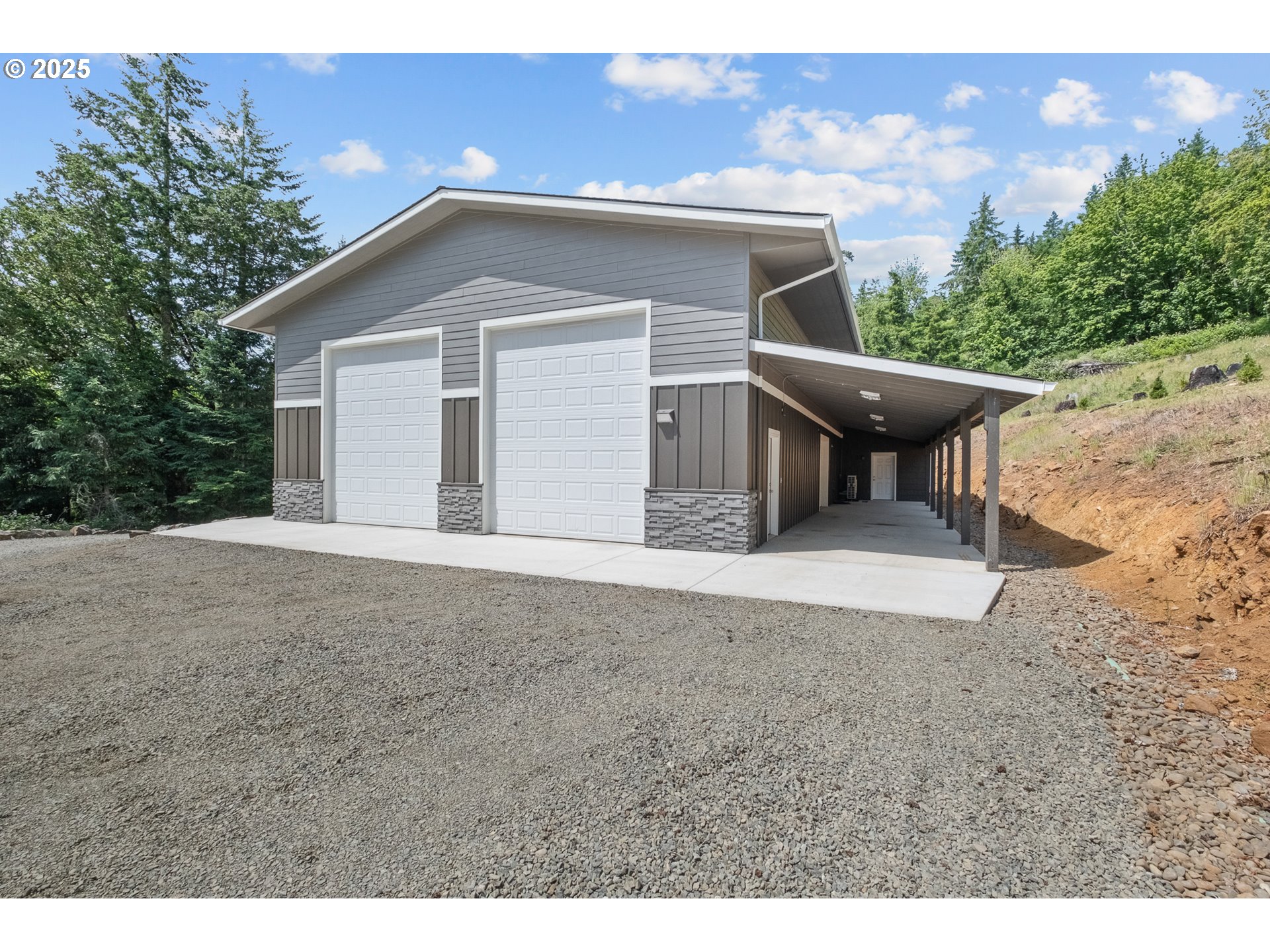 24911 Gap Road Brownsville, OR 97327 - Photo 36 of 44 a view of a house with a yard