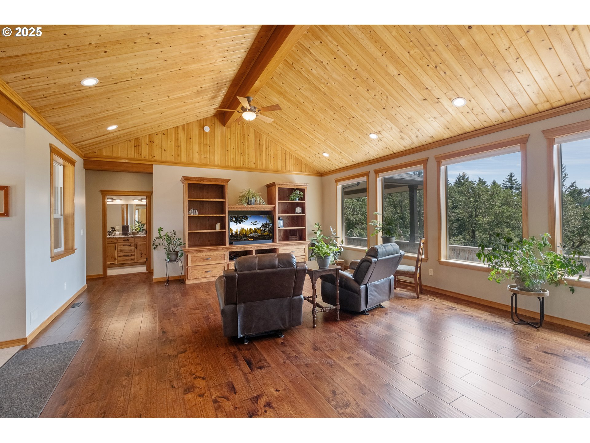 24911 Gap Road Brownsville, OR 97327 - Photo 6 of 44 a living room with furniture and a large window