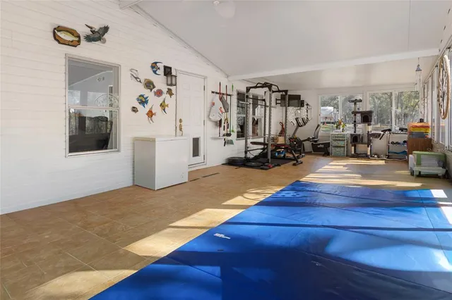 a view of outdoor space with trees