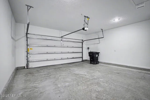 a view of a room with an empty space