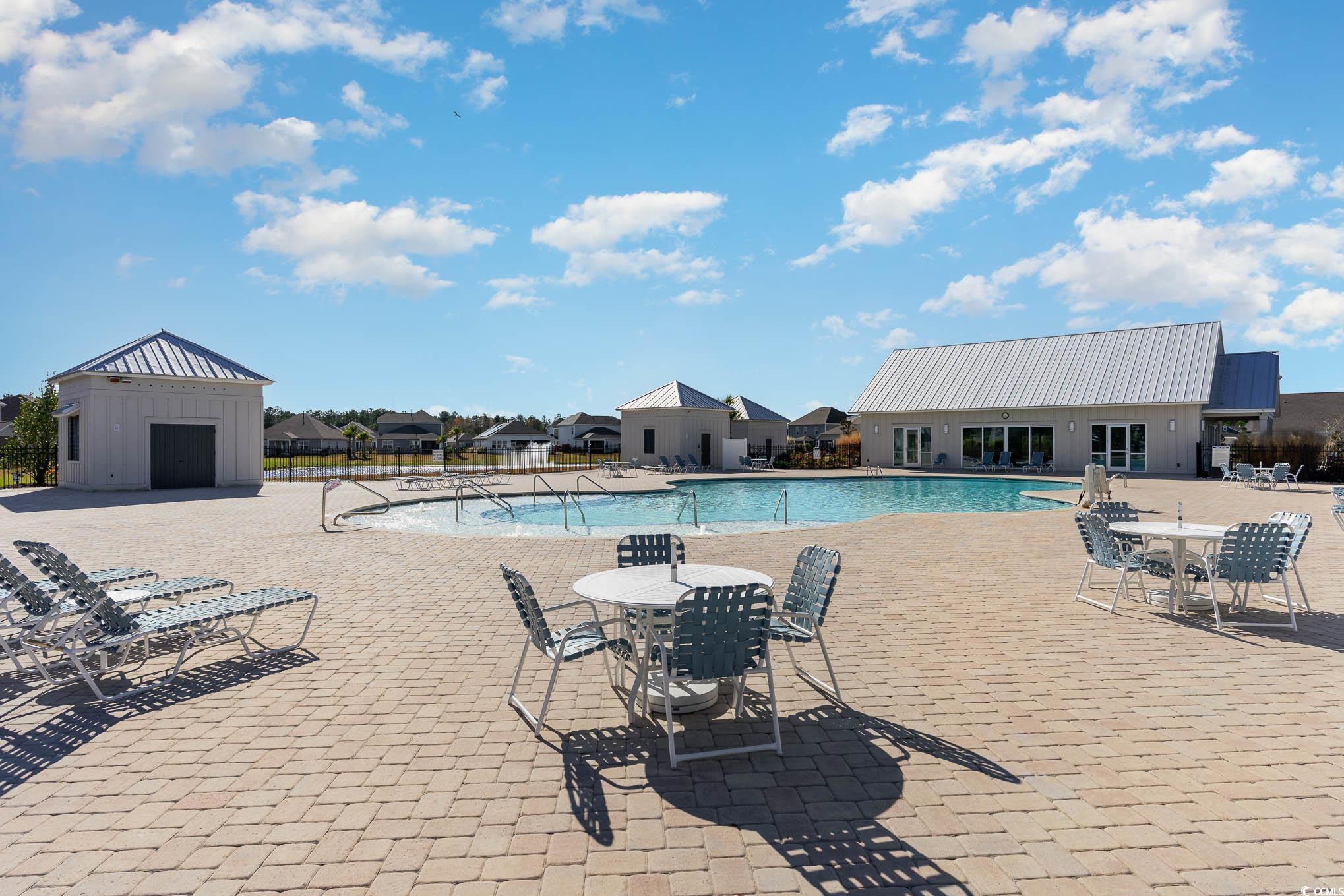 312 Cattle Drive Circle Myrtle Beach, SC 29588 - Photo 30 of 34 Dock featuring a residential view and a water view