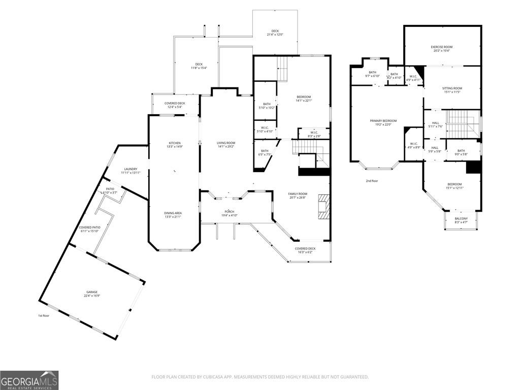 1910 Hancock Road Demorest, GA 30535 - Photo 29 of 29 a picture of floor plan