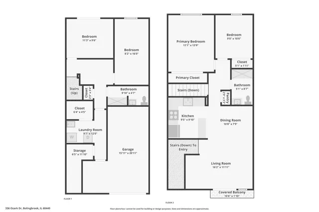 $274,900 | 336 Ozark Drive, Bolingbrook, IL 60440